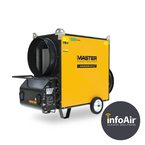 Nagrzewnica powietrza Master BV 471SE - INFO AIR - 1drożny