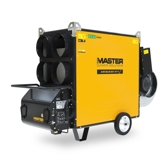 Nagrzewnica powietrza Master BV 471SR - 4drożny