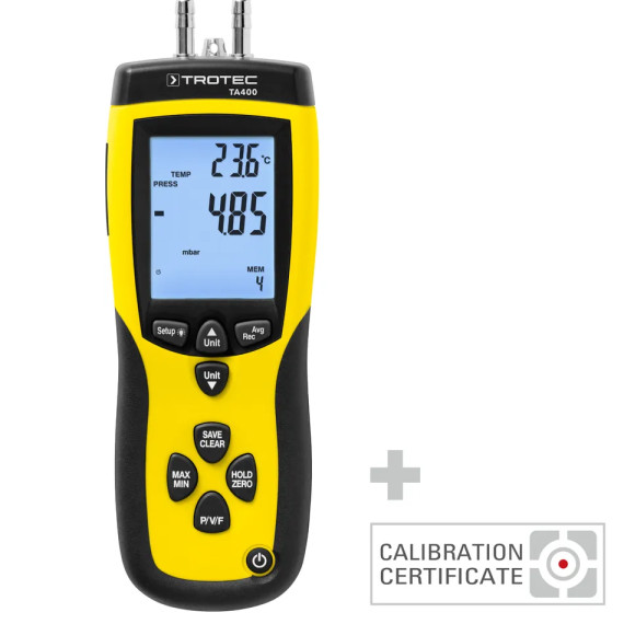 Anemometer TA 400 sonda prosta z certyfikatem kalibracji