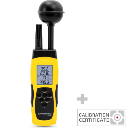 Termohigrometr TC100 z certyfikatem kalibracji