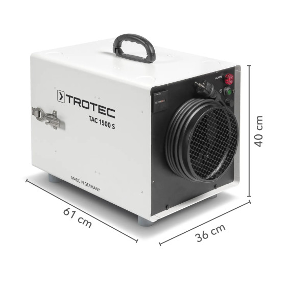 Oczyszczacz powietrza TAC 1500 S - Seria standardowa 1580000104